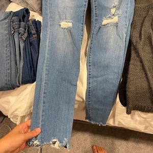 Never worn stretchy jeans